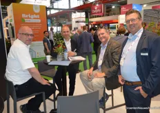 Markus Wellmann (PM&P), Damian Schwarzkachel, Alan Wood (BDI) en Fred van Veldhoven (Certhon)